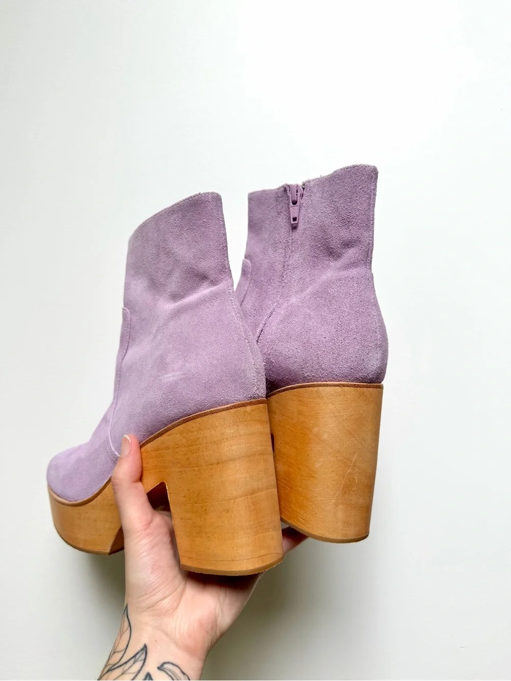 Charlotte Stone Paz Boot Lilac
